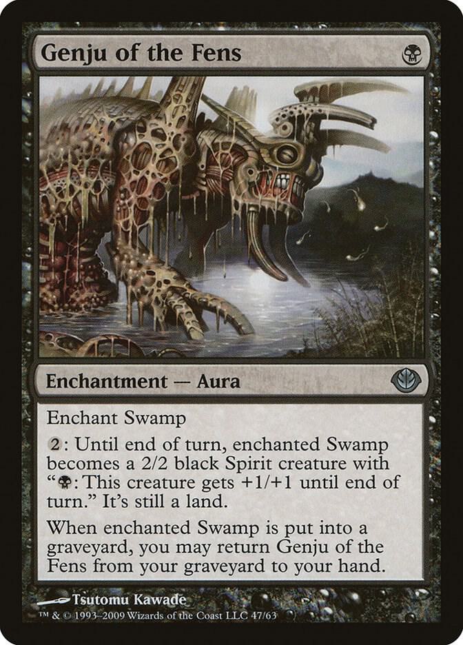 Genju of the Fens 47 card from Duel Decks: Garruk vs. Liliana