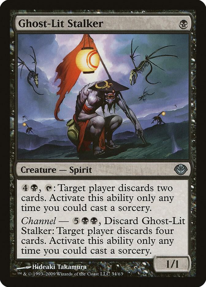 Ghost-Lit Stalker 34 card from Duel Decks: Garruk vs. Liliana