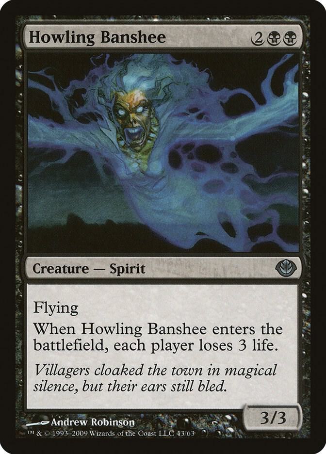 Howling Banshee 43 card from Duel Decks: Garruk vs. Liliana