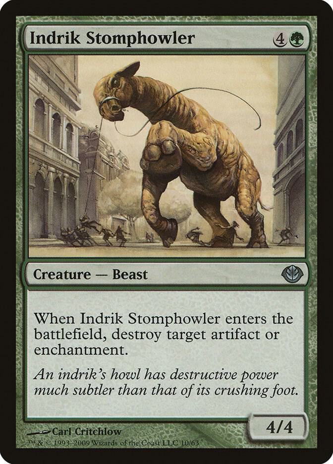 Indrik Stomphowler 10 card from Duel Decks: Garruk vs. Liliana