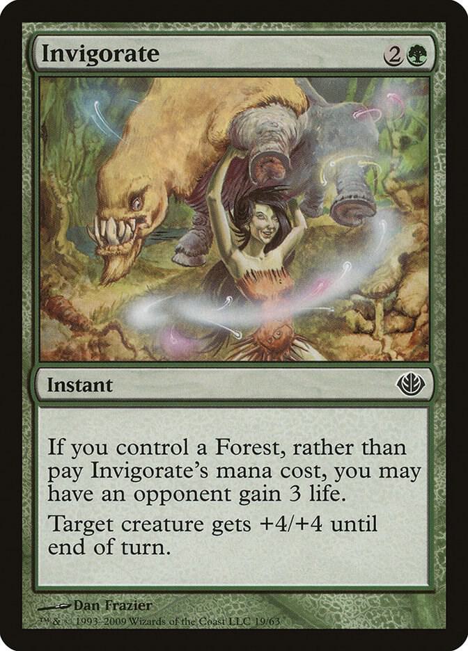 Invigorate 19 card from Duel Decks: Garruk vs. Liliana
