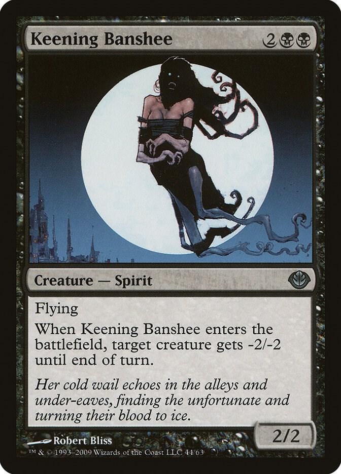 Keening Banshee 44 card from Duel Decks: Garruk vs. Liliana