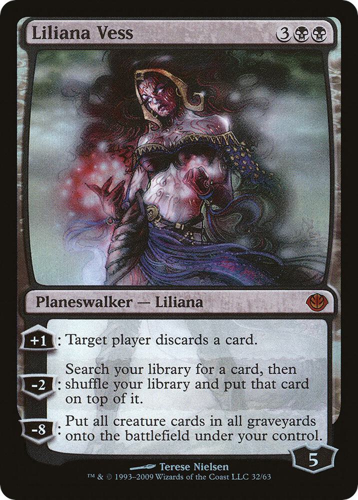 Liliana Vess 32 card from Duel Decks: Garruk vs. Liliana