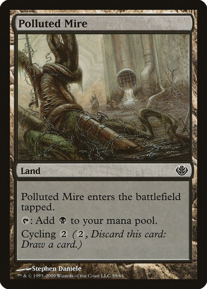 Polluted Mire 59 card from Duel Decks: Garruk vs. Liliana