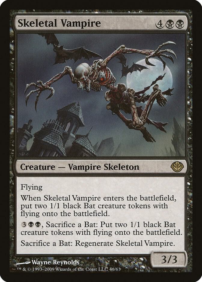 Skeletal Vampire 46 card from Duel Decks: Garruk vs. Liliana