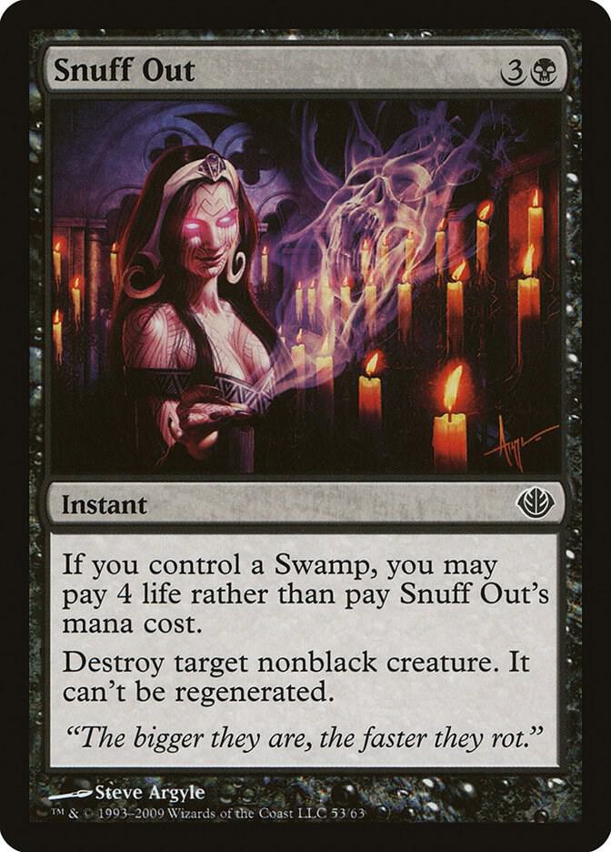 Snuff Out 53 card from Duel Decks: Garruk vs. Liliana