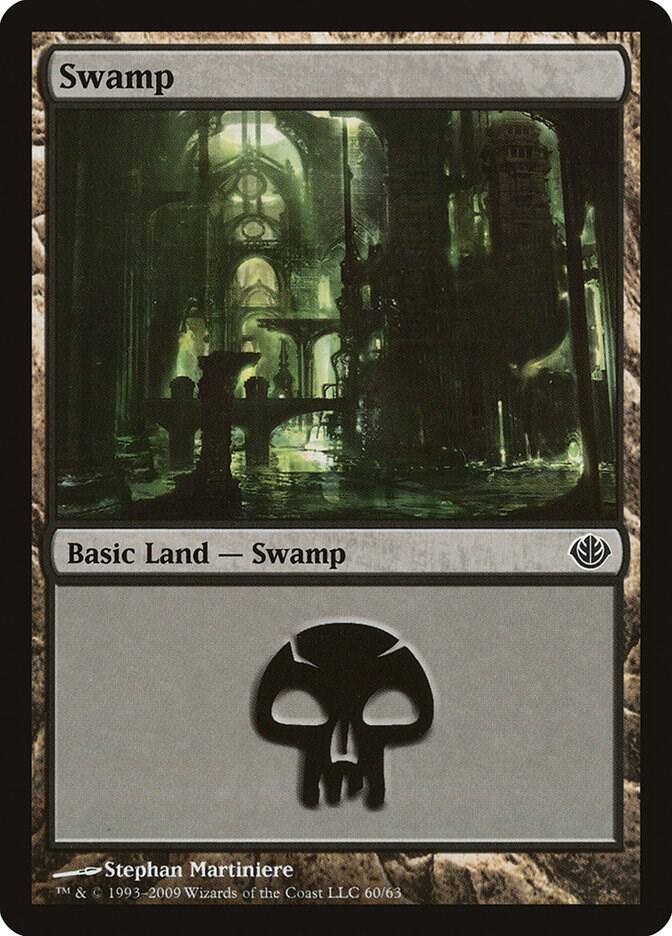 Swamp 60 card from Duel Decks: Garruk vs. Liliana