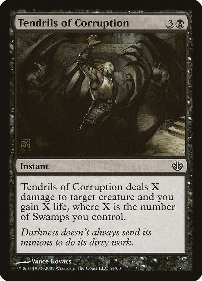 Tendrils of Corruption 54 card from Duel Decks: Garruk vs. Liliana