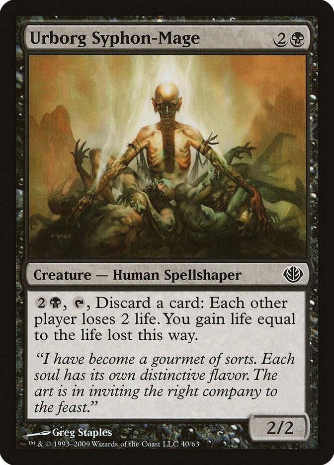 Urborg Syphon-Mage 40 card from Duel Decks: Garruk vs. Liliana