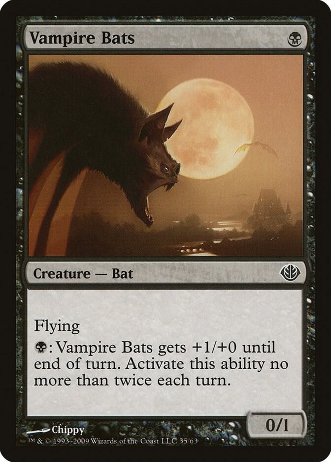 Vampire Bats 35 card from Duel Decks: Garruk vs. Liliana