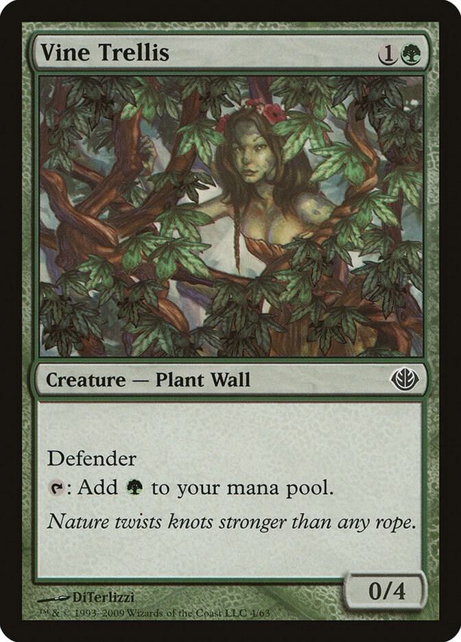 Vine Trellis 4 card from Duel Decks: Garruk vs. Liliana