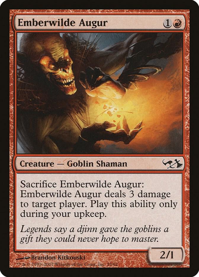 Emberwilde Augur 35 card from Duel Decks: Elves vs. Goblins