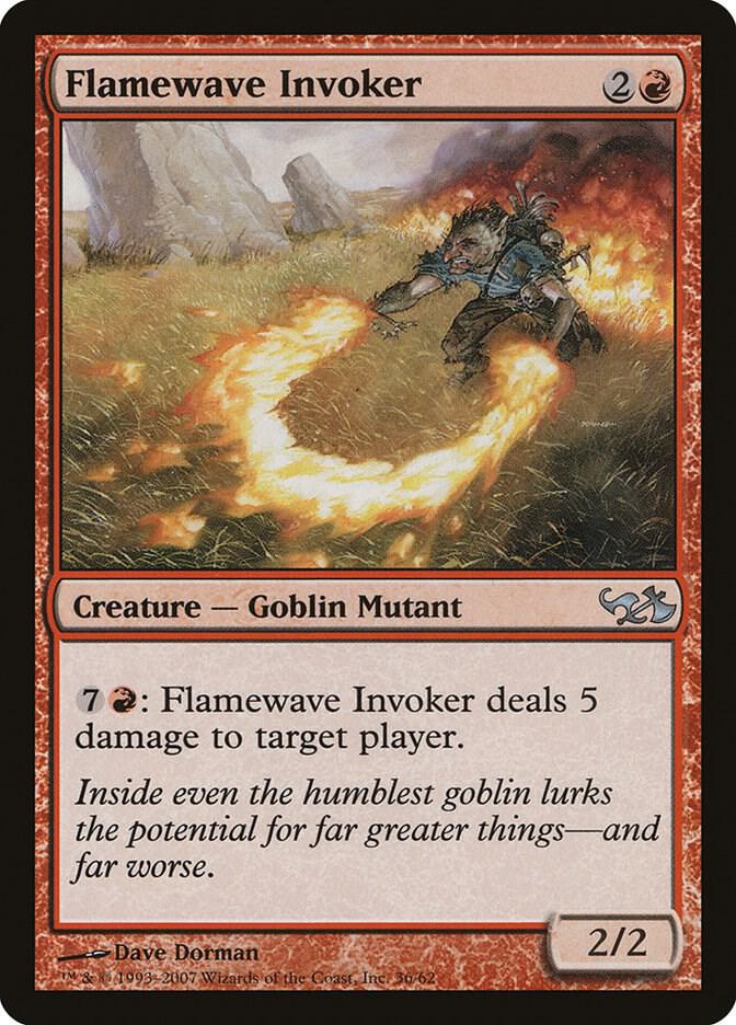 Flamewave Invoker 36 card from Duel Decks: Elves vs. Goblins