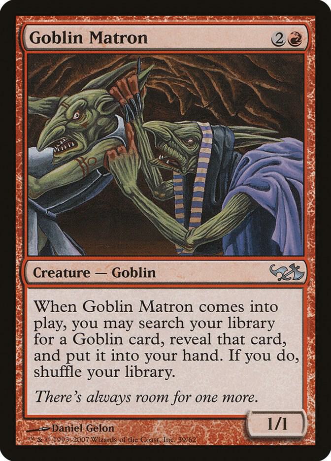 Goblin Matron 39 card from Duel Decks: Elves vs. Goblins