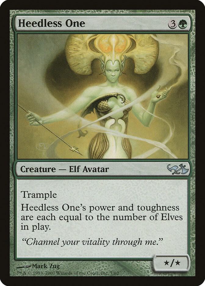 Heedless One 7 card from Duel Decks: Elves vs. Goblins