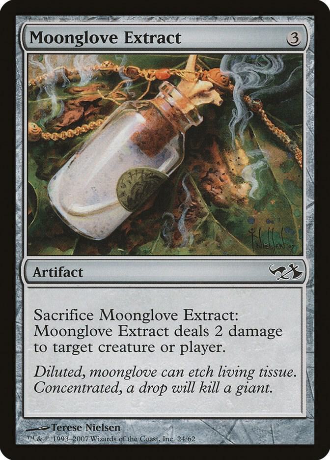 Moonglove Extract 24 card from Duel Decks: Elves vs. Goblins
