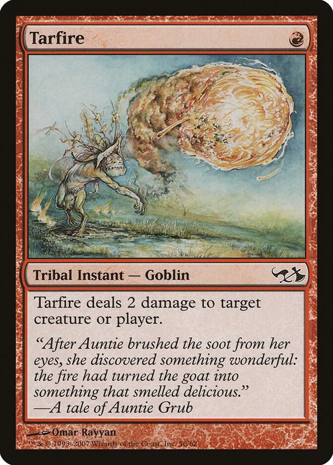 Tarfire 56 card from Duel Decks: Elves vs. Goblins