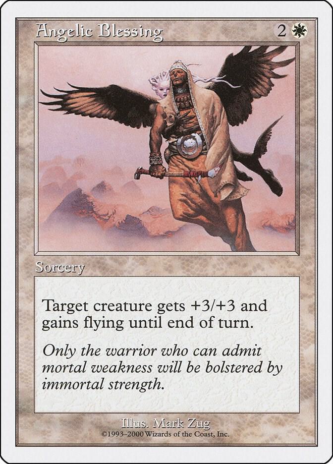Angelic Blessing card from Starter 2000