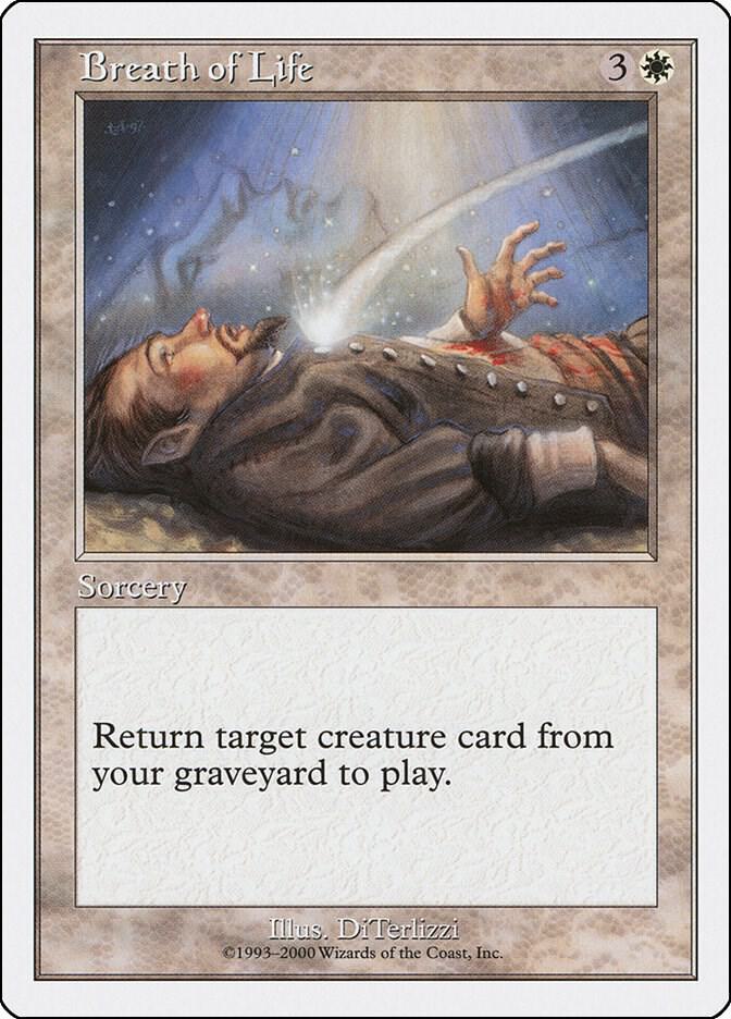 Breath of Life card from Starter 2000