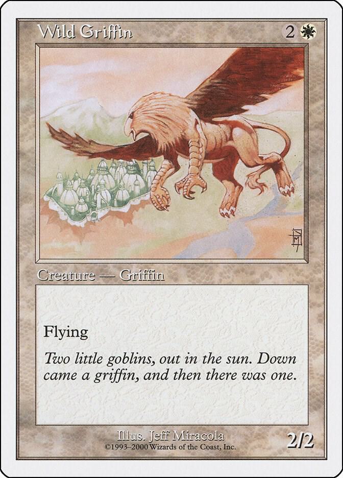 Wild Griffin card from Starter 2000