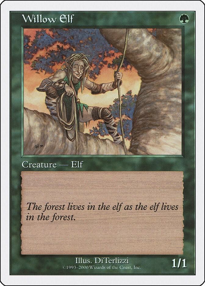 Willow Elf card from Starter 2000