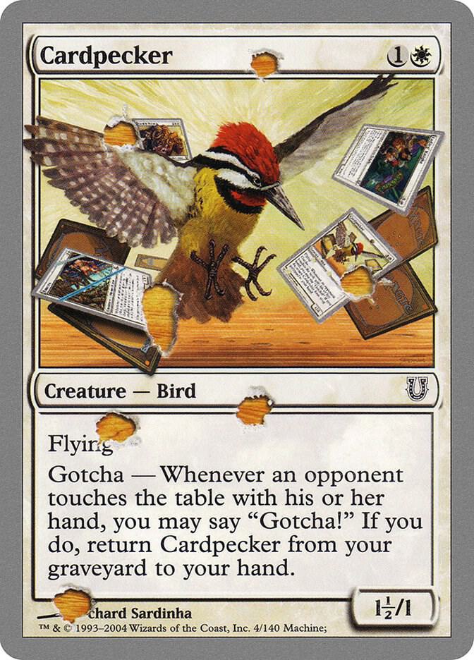 Cardpecker 4 card from Unhinged