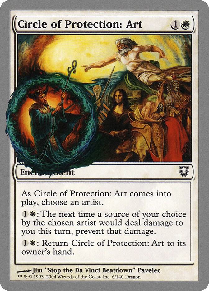 Circle of Protection: Art 6 card from Unhinged