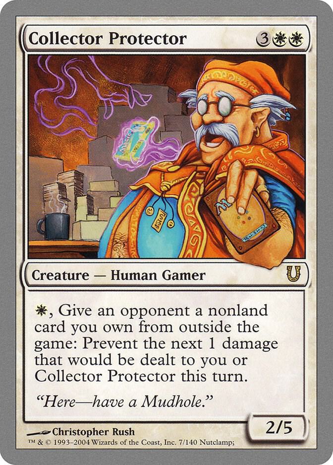 Collector Protector 7 card from Unhinged