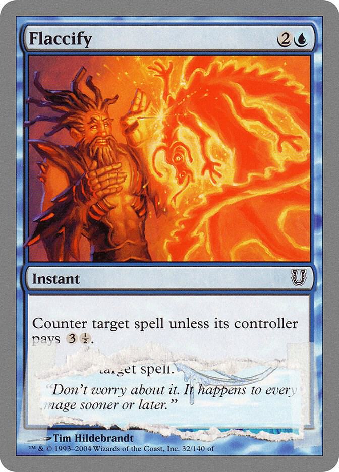 Flaccify 32 card from Unhinged