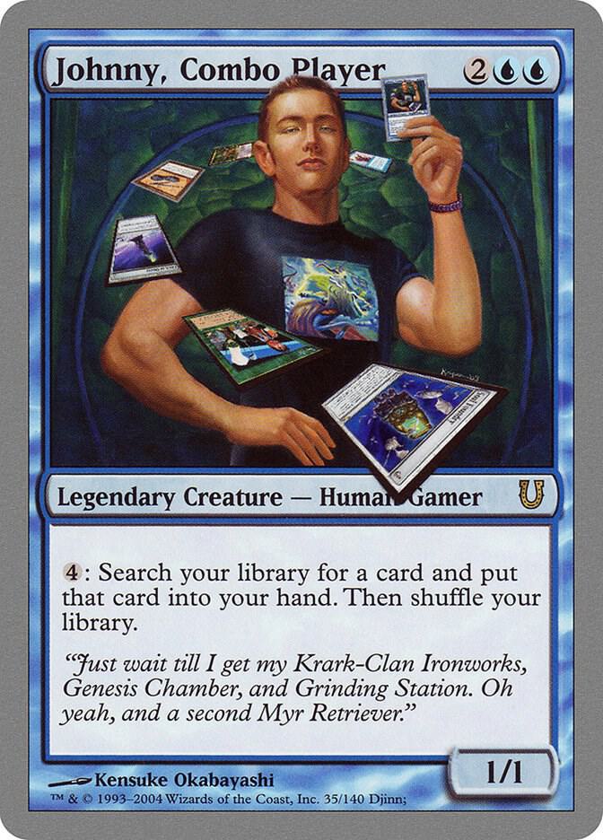Johnny, Combo Player 35 card from Unhinged