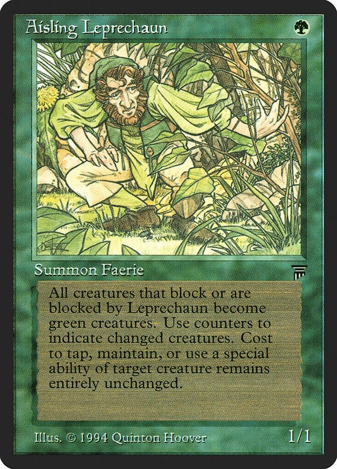 Aisling Leprechaun card from Legends