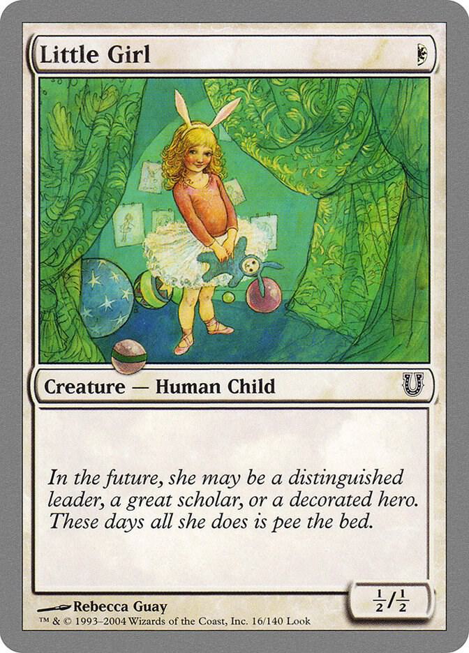 Little Girl 16 card from Unhinged