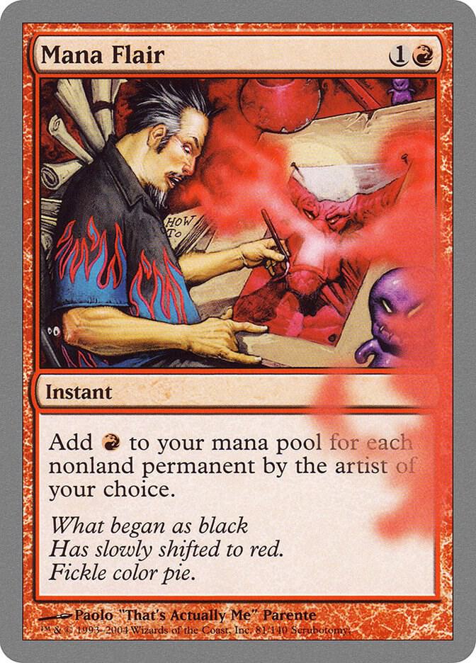 Mana Flair 81 card from Unhinged