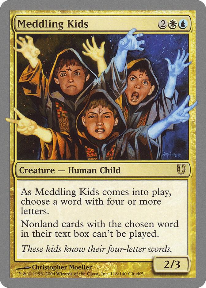 Meddling Kids 118 card from Unhinged