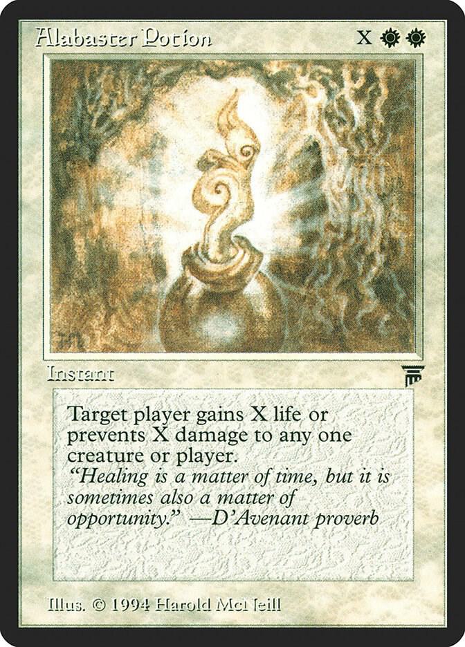 Alabaster Potion card from Legends