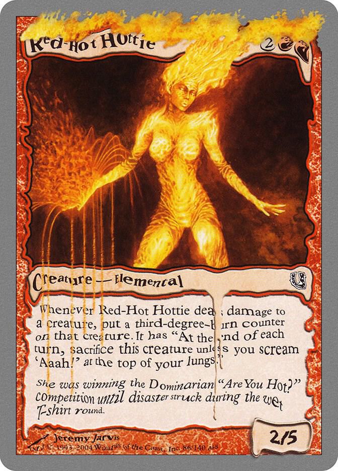 Red-Hot Hottie 86 card from Unhinged