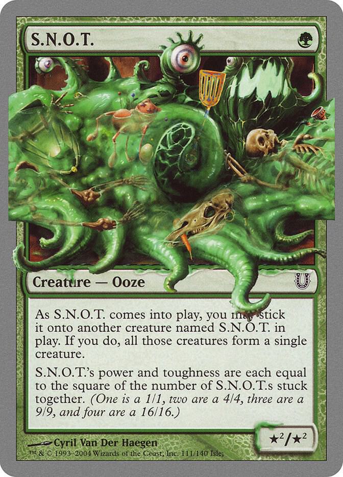 S.N.O.T. 111 card from Unhinged