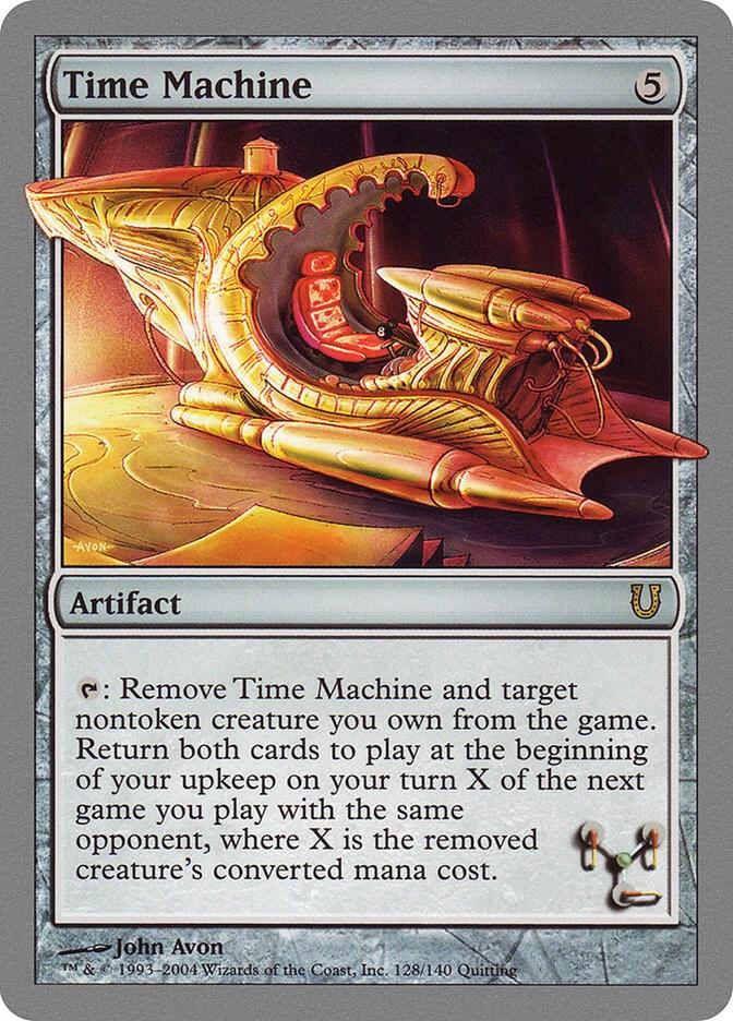 Time Machine 128 card from Unhinged