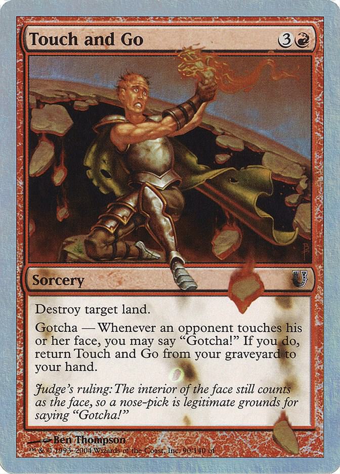 Touch and Go 90 card from Unhinged