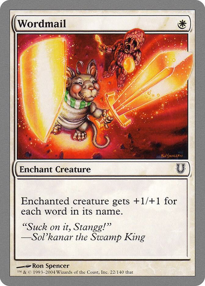 Wordmail 22 card from Unhinged
