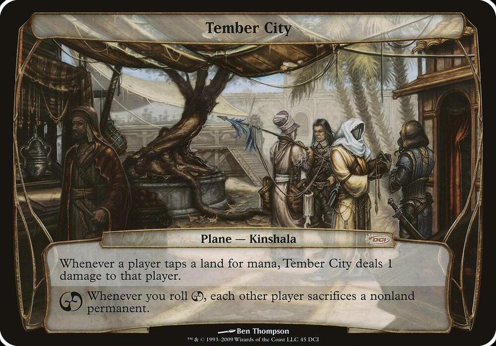 Tember City (WPN Promo) 45 card from Oversize Cards