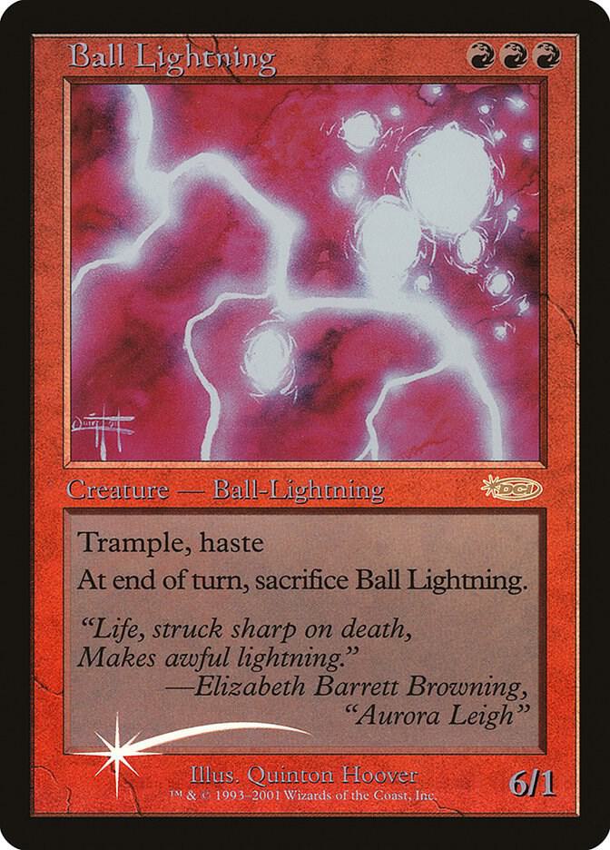 Ball Lightning card from Judge Promos