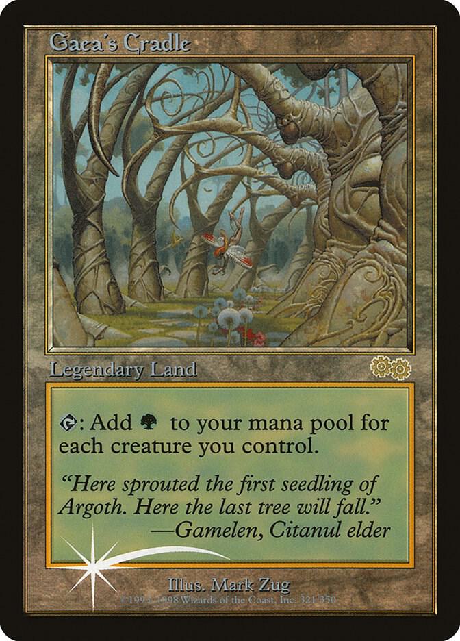 Gaea's Cradle 321 card from Judge Promos
