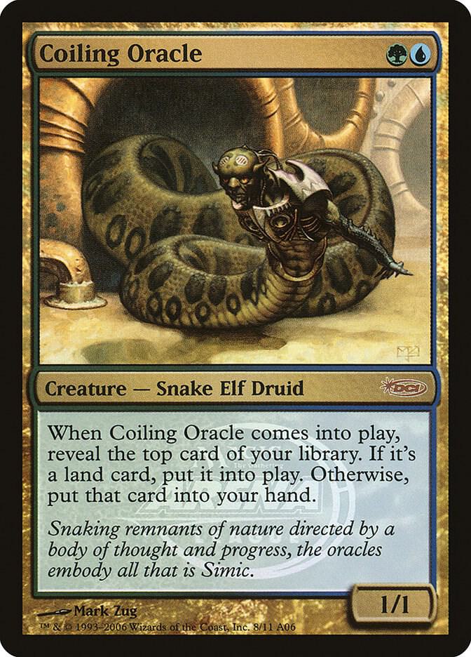 Coiling Oracle 8 card from Arena Promos