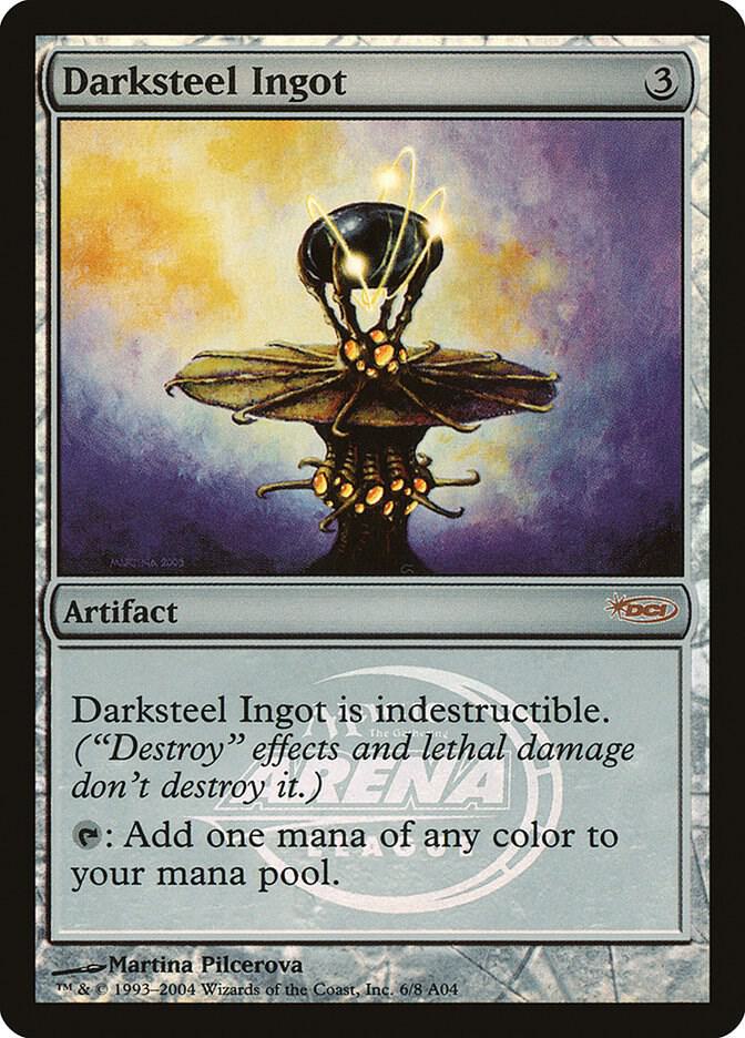 Darksteel Ingot 6 card from Arena Promos