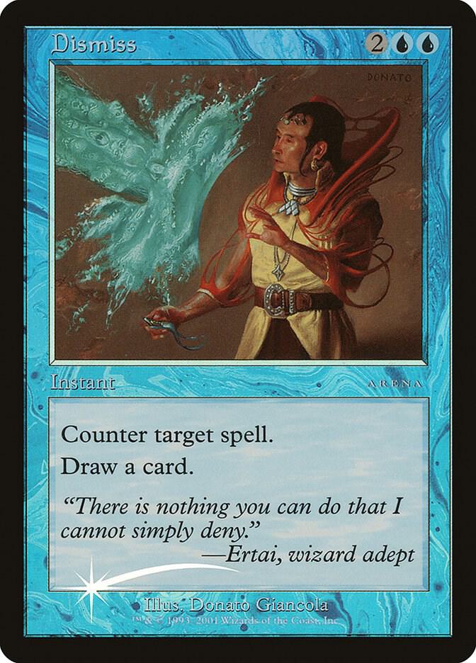 Dismiss card from Arena Promos