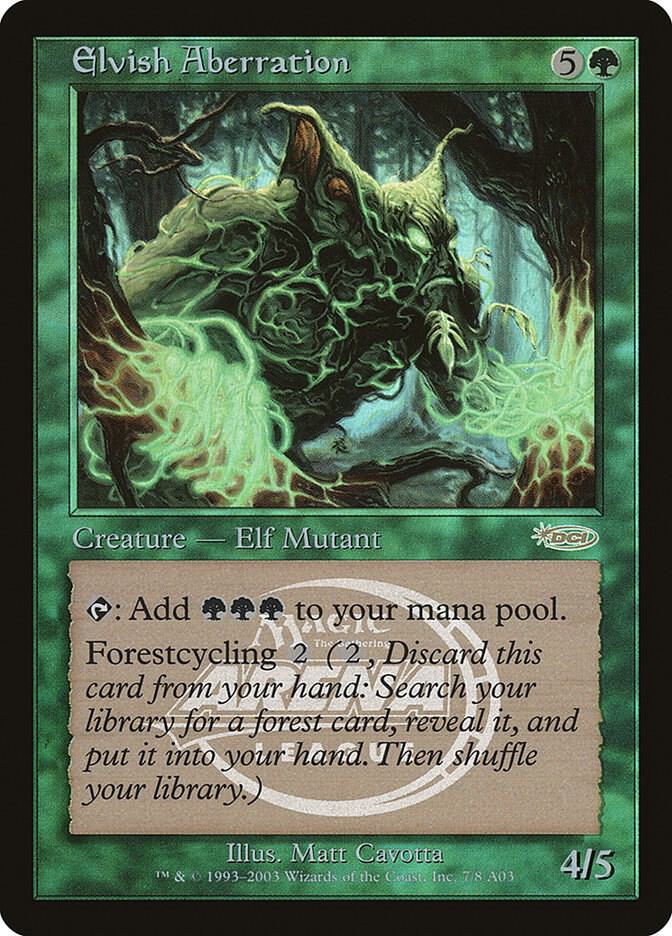 Elvish Aberration 7 card from Arena Promos