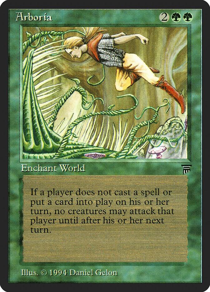 Arboria card from Legends