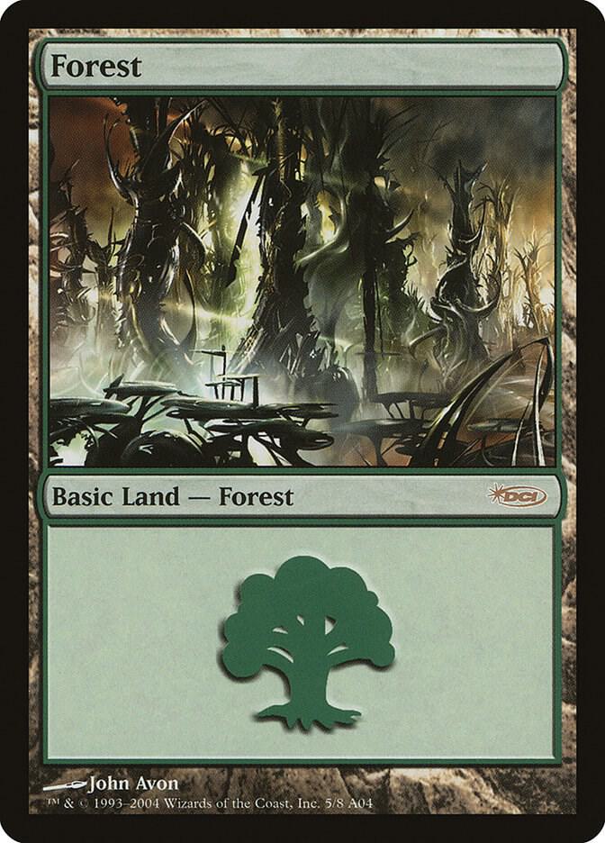 Forest (2004) 5 card from Arena Promos