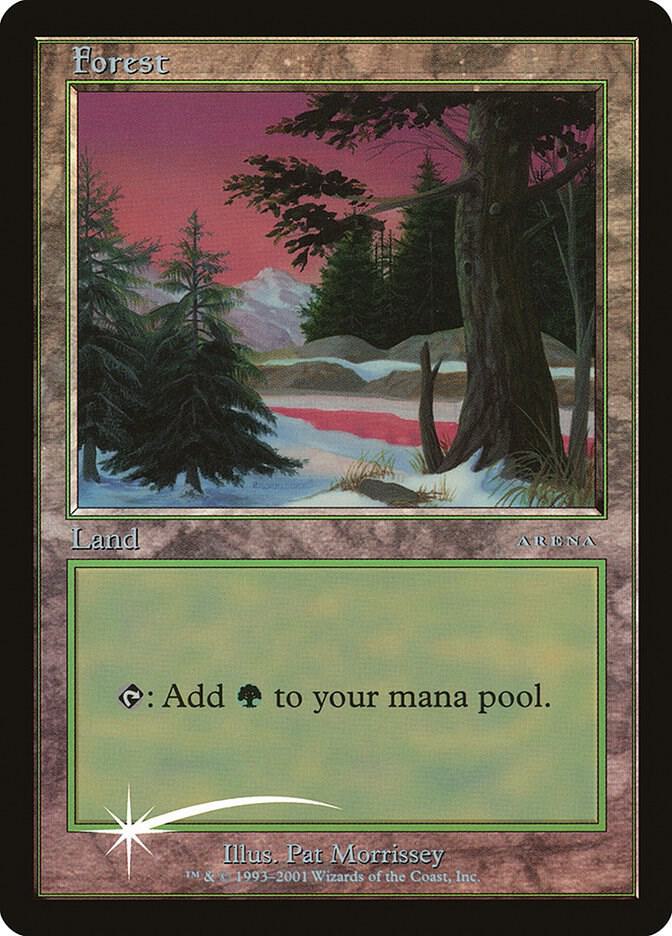 Forest (2001 Ice Age) card from Arena Promos